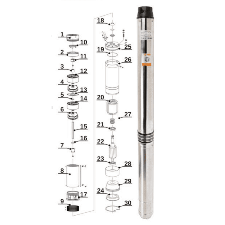 Submersible pump 6″ SD
